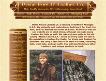 Tablet Screenshot of primefurs.com